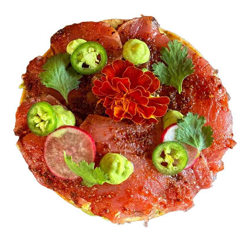 Tuna Tostada Image